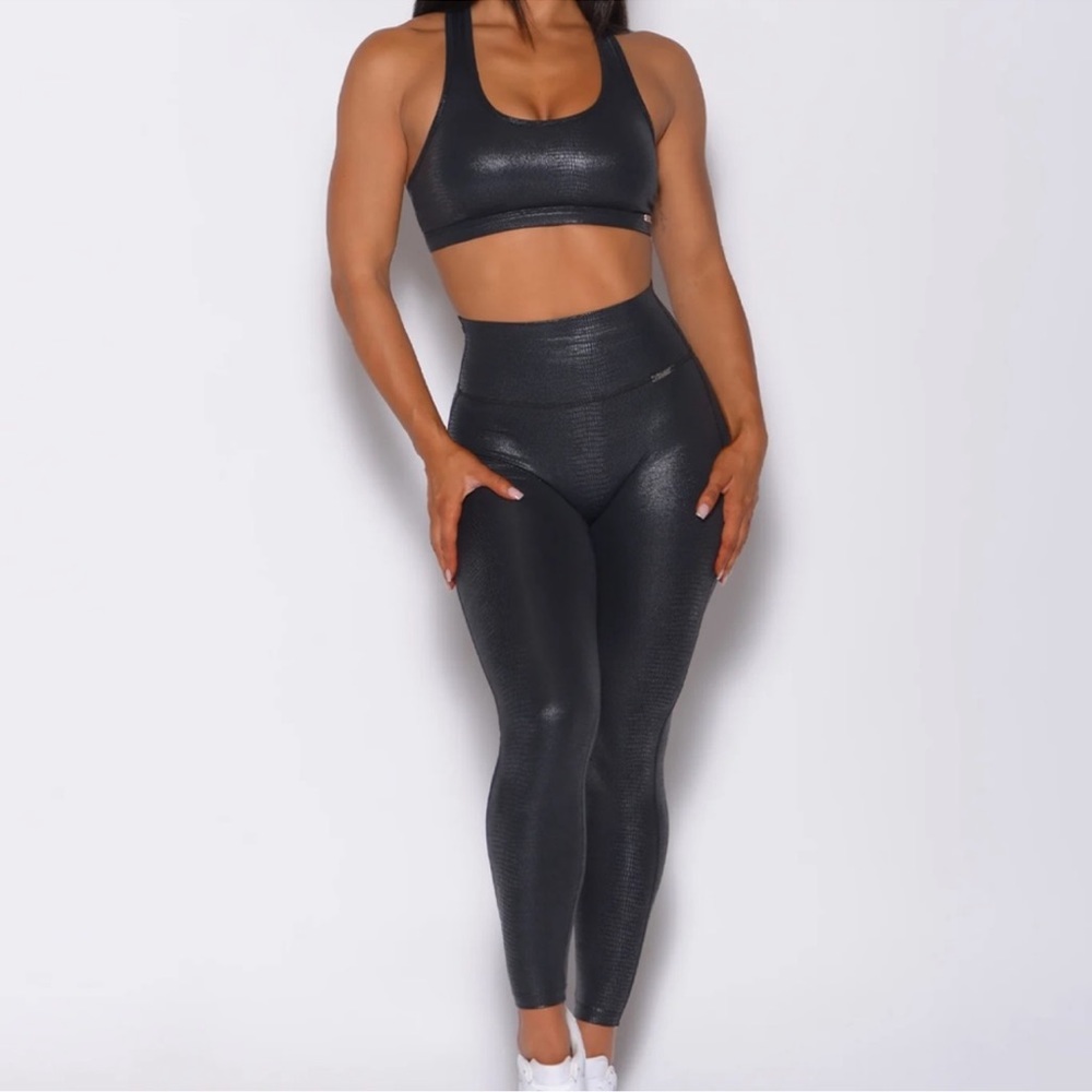 bombshell sportswear shine leggings